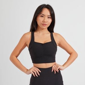 BuffBunny Bloom Cropped Top Sports Bra